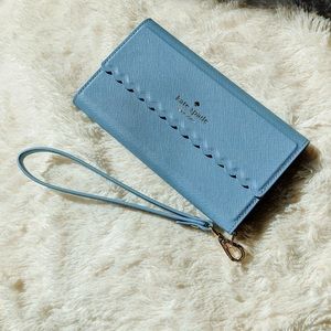 Kate Spade Scallop Folio Wristlet iPhone X/Xs Case